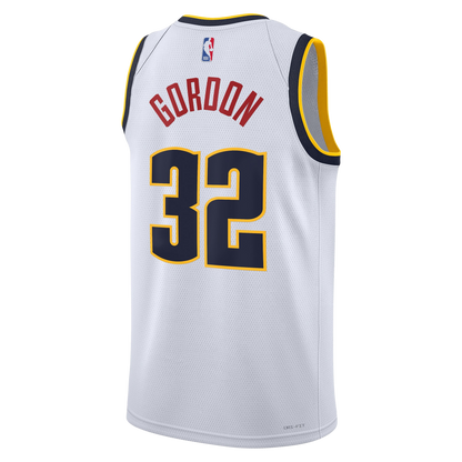 Denver Nuggets White Association Jersey Aaron Gordon #32