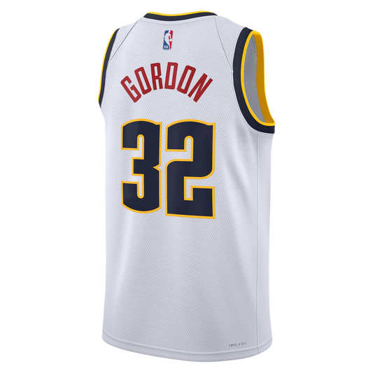 Denver Nuggets White Association Jersey Aaron Gordon #32