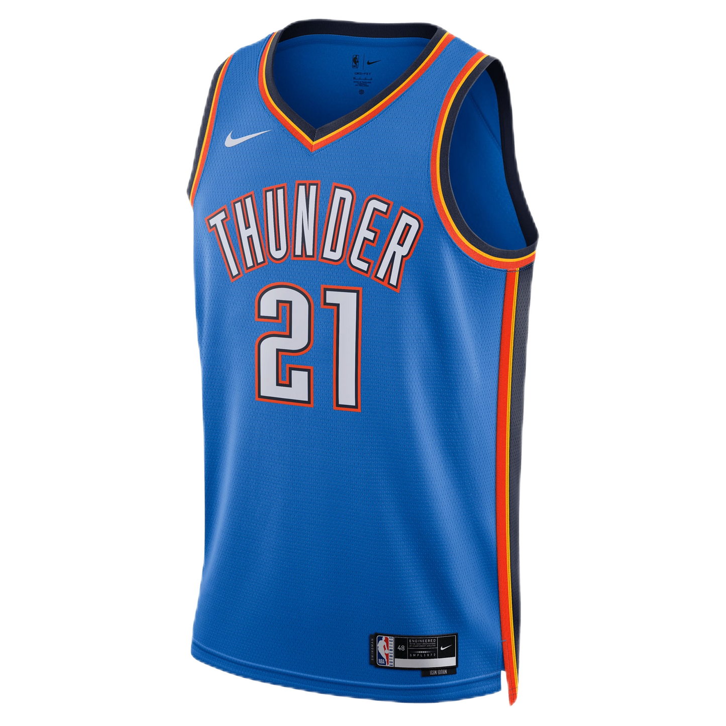 Oklahoma City Thunder Blue Icon Jersey Aaron Wiggins #21
