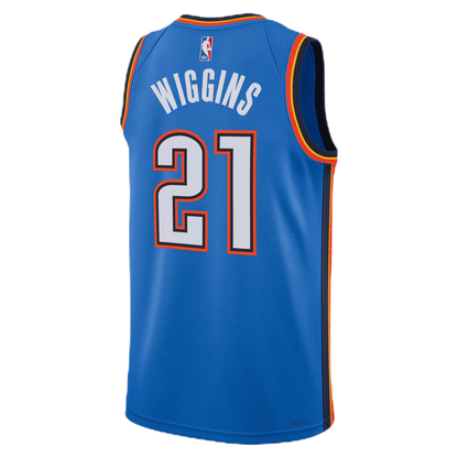Oklahoma City Thunder Blue Icon Jersey Aaron Wiggins #21