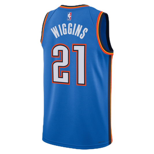 Oklahoma City Thunder Blue Icon Jersey Aaron Wiggins #21