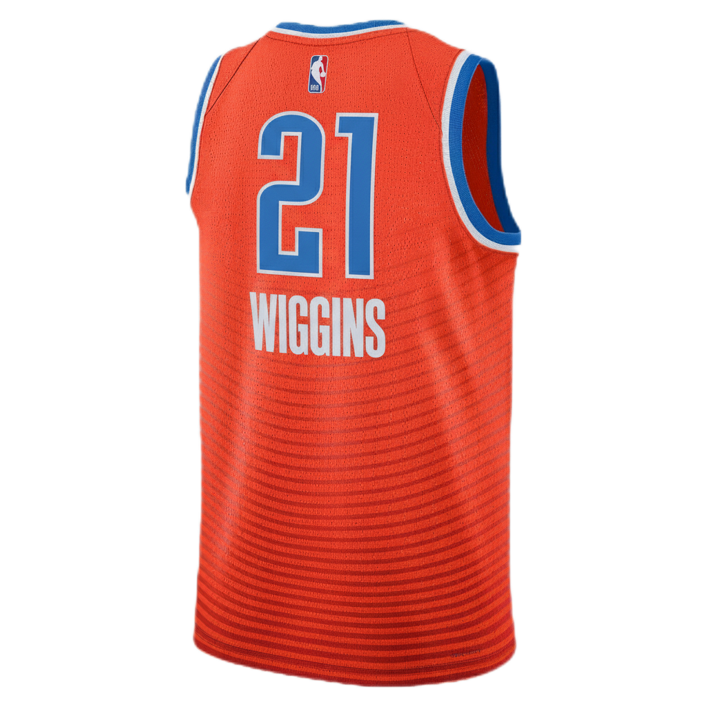 Oklahoma City Thunder Orange Statement Jersey Aaron Wiggins #21
