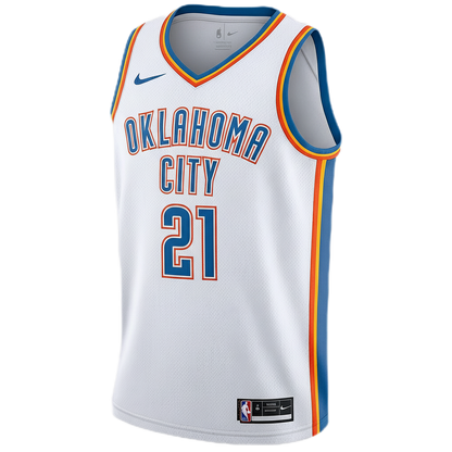 Oklahoma City Thunder White Association Jersey Aaron Wiggins #21