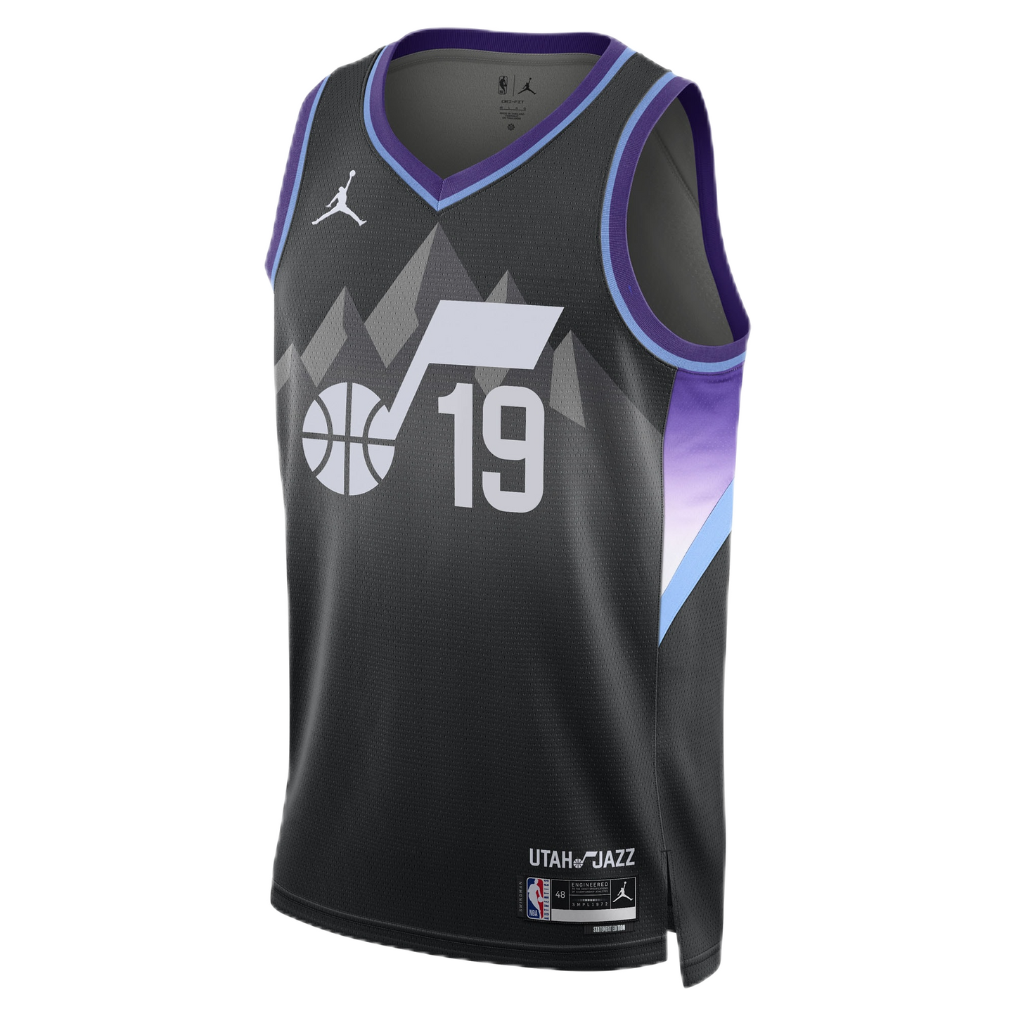 Utah Jazz Black Statement Jersey Ace Bailey #19