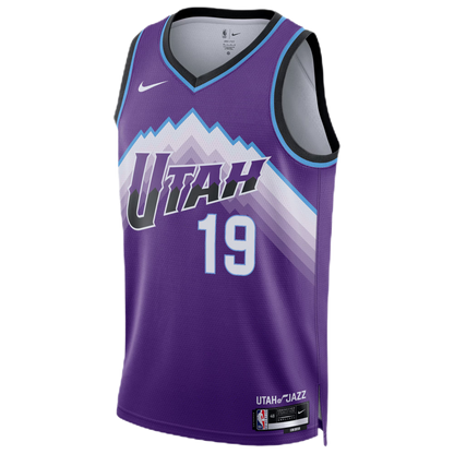 Utah Jazz Purple Icon Jersey Ace Bailey #19