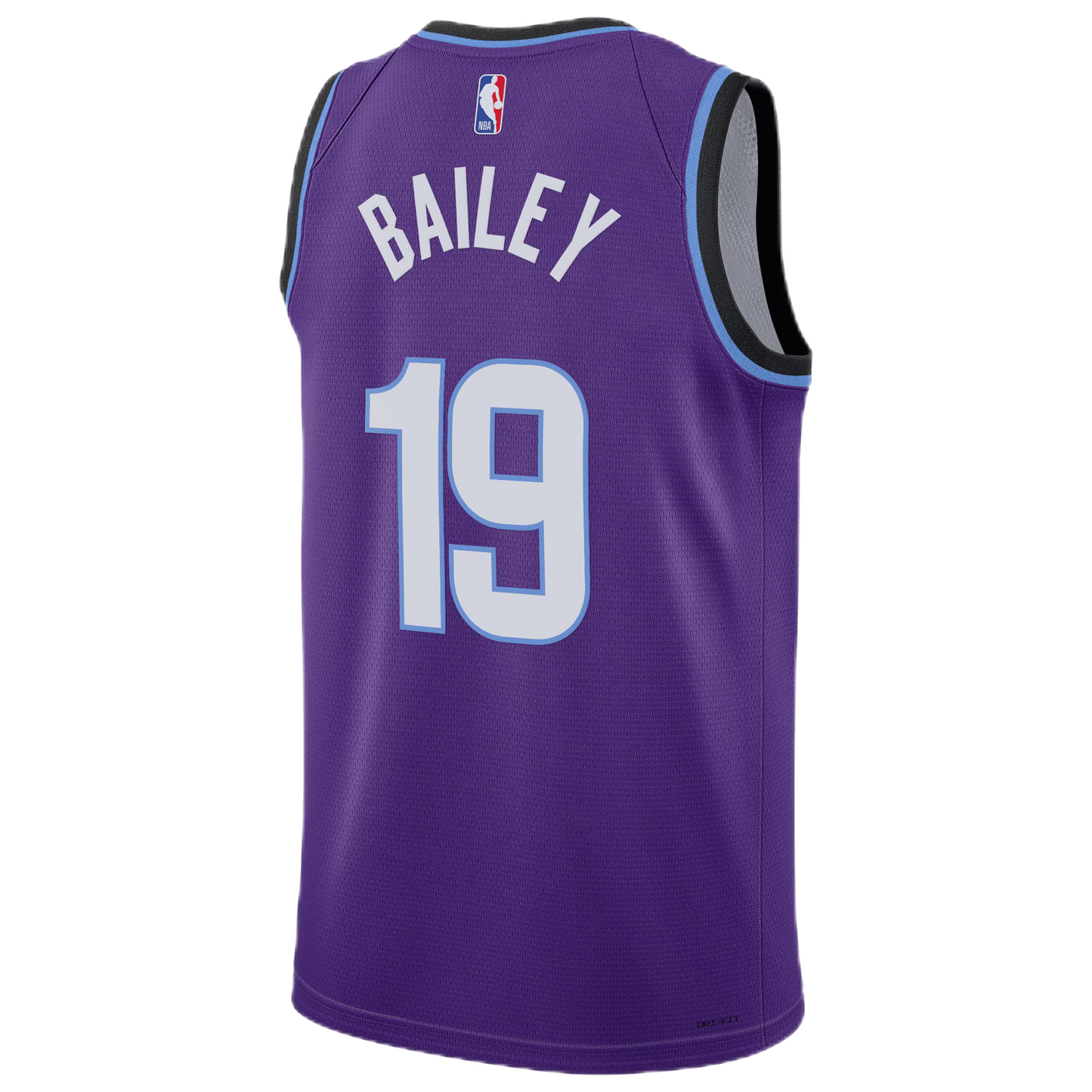 Utah Jazz Purple Icon Jersey Ace Bailey #19