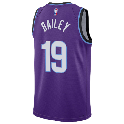 Utah Jazz Purple Icon Jersey Ace Bailey #19