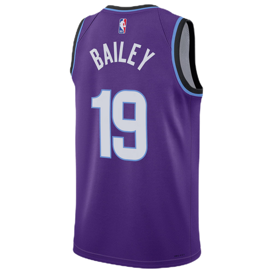 Utah Jazz Purple Icon Jersey Ace Bailey #19