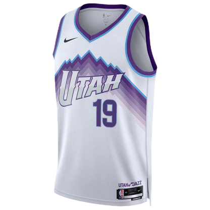 Utah Jazz White Association Jersey Ace Bailey #19