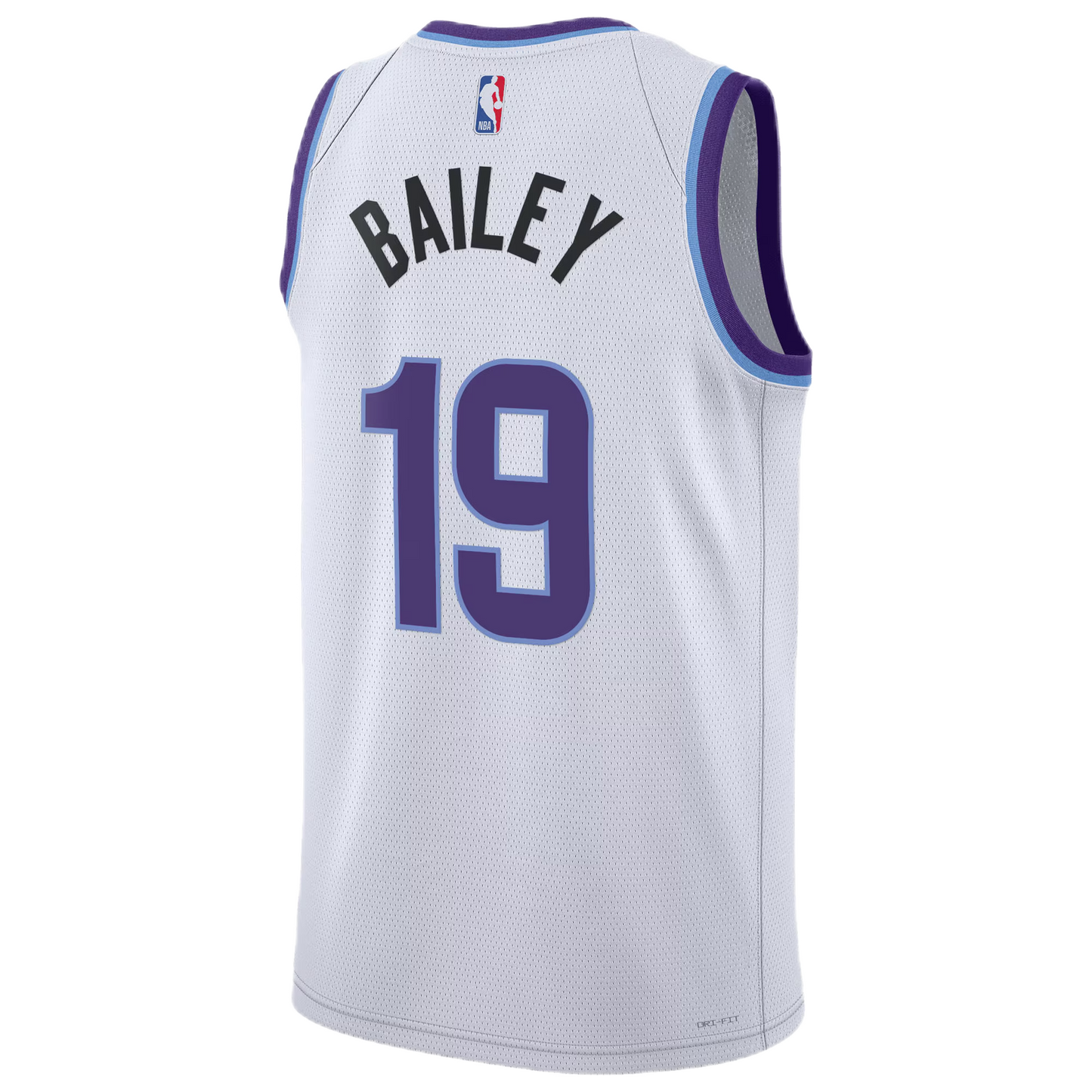 Utah Jazz White Association Jersey Ace Bailey #19