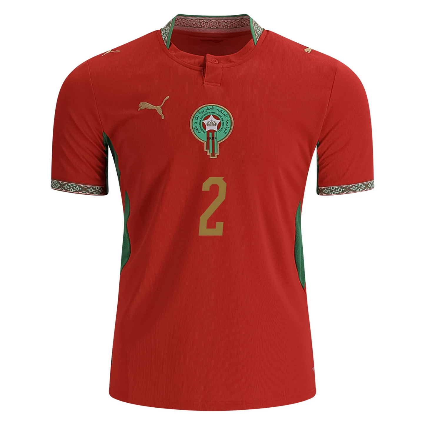 Morocco 2026 Home Jersey Achraf Hakimi #2