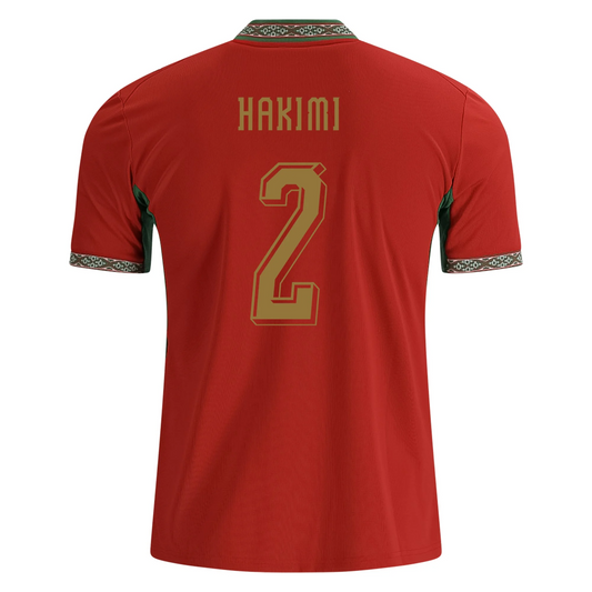Morocco 2026 Home Jersey Achraf Hakimi #2