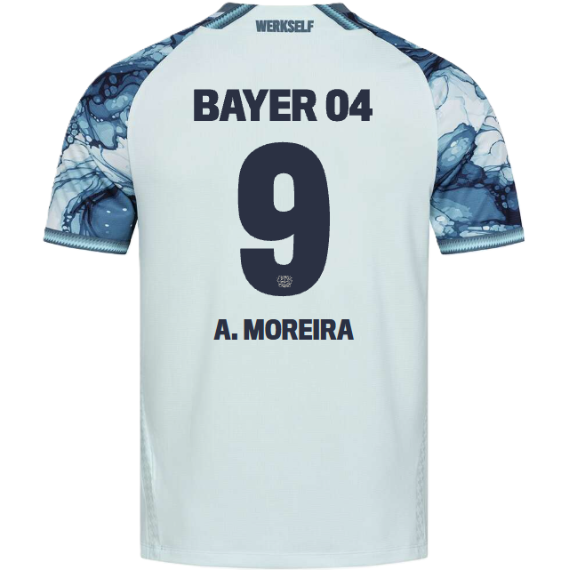 Bayern Leverkusen 26/27 Away Jersey A. Moreira #9