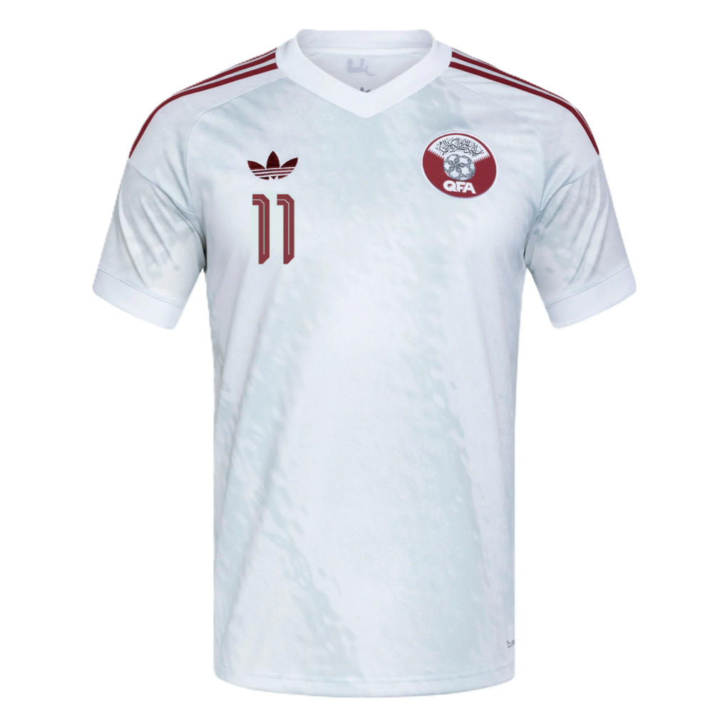 Qatar 2026 Away Jersey Akram Afif #11