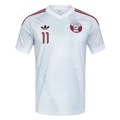 Qatar 2026 Away Jersey Akram Afif #11