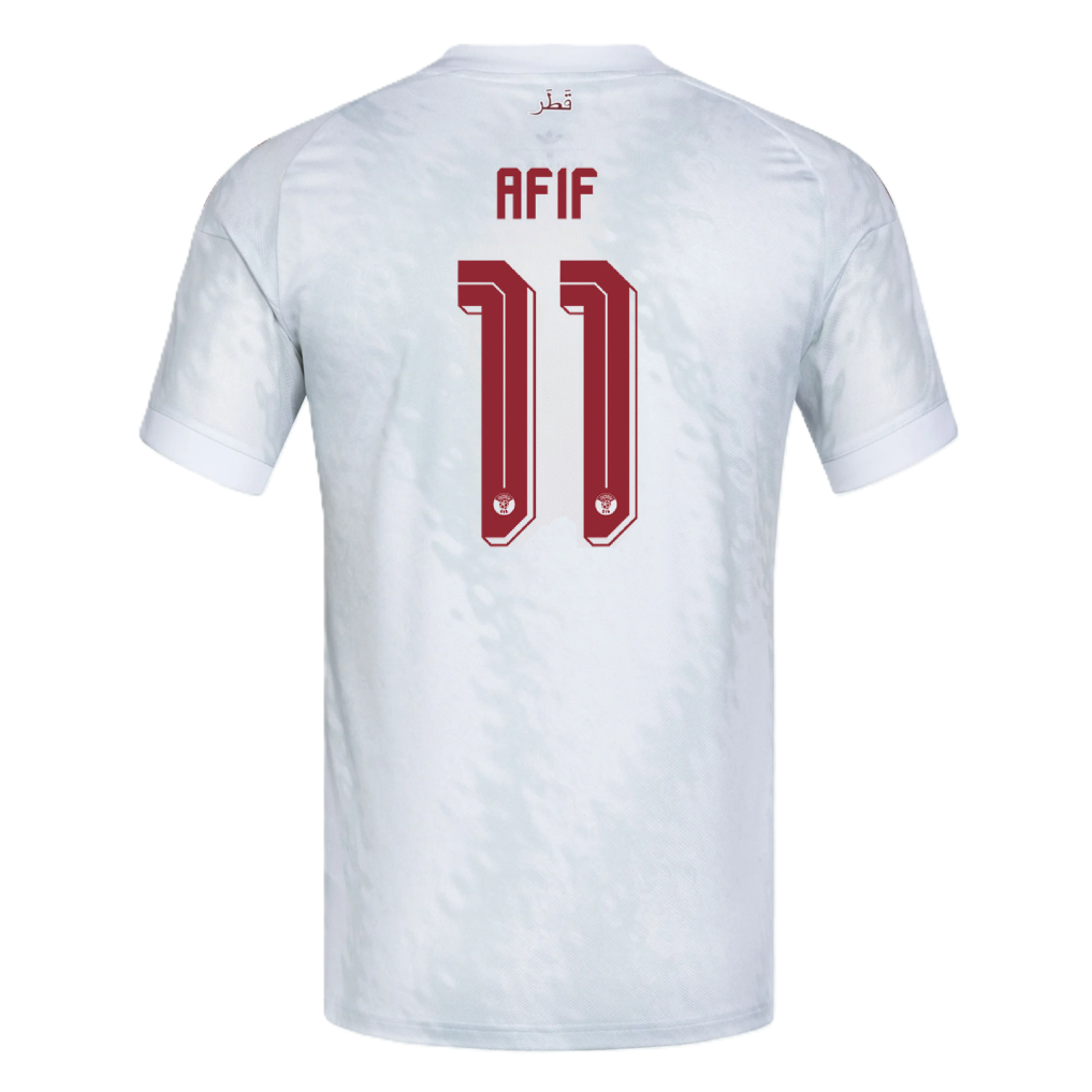 Qatar 2026 Away Jersey Akram Afif #11