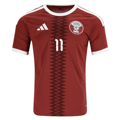 Qatar 2026 Home Jersey Akram Afif #11