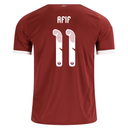Qatar 2026 Home Jersey Akram Afif #11