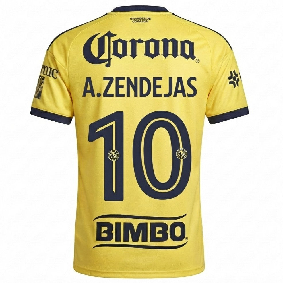 Club América 26/27 Home Jersey Alejandro Zendejas #10