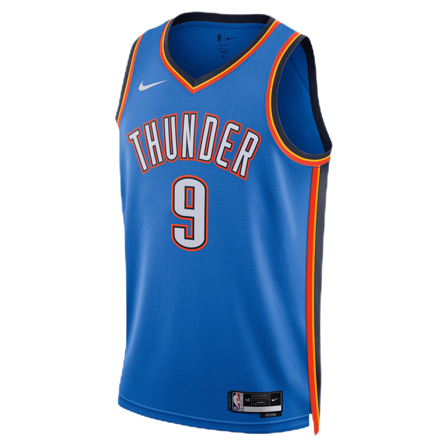 Oklahoma City Thunder Blue Icon Jersey Alex Caruso #9