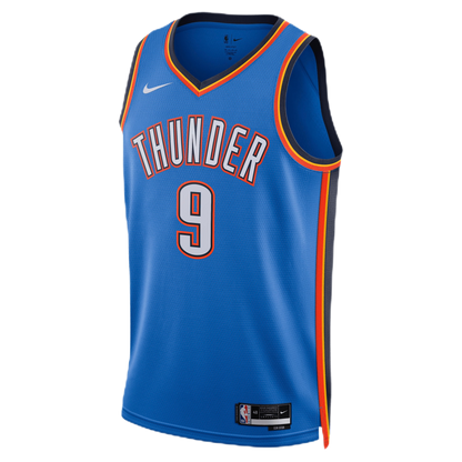 Oklahoma City Thunder Blue Icon Jersey Alex Caruso #9