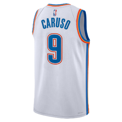 Oklahoma City Thunder White Association Jersey Alex Caruso #9