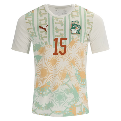 Ivory Coast 2026 Away Jersey Amad Diallo #15