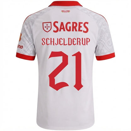 Benfica 26/27 Away Jersey Andreas Schjelderup #21
