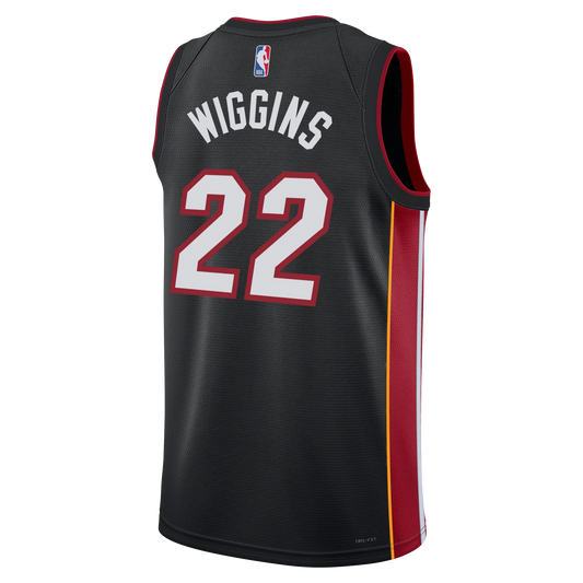 Miami Heat Black Icon Jersey Andrew Wiggins #22