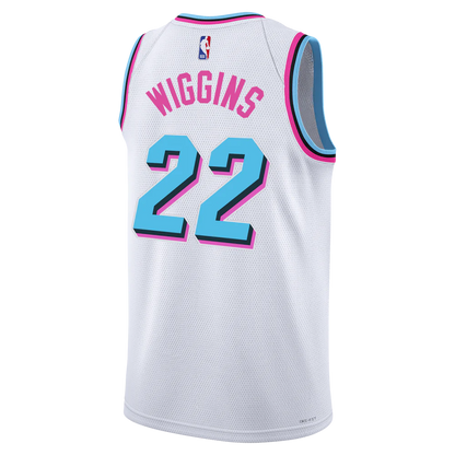 Miami Heat White Original Vice Jersey Andrew Wiggins #22
