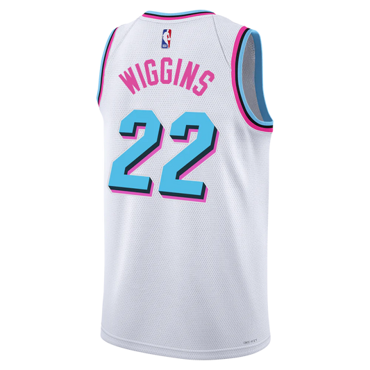 Miami Heat White Original Vice Jersey Andrew Wiggins #22