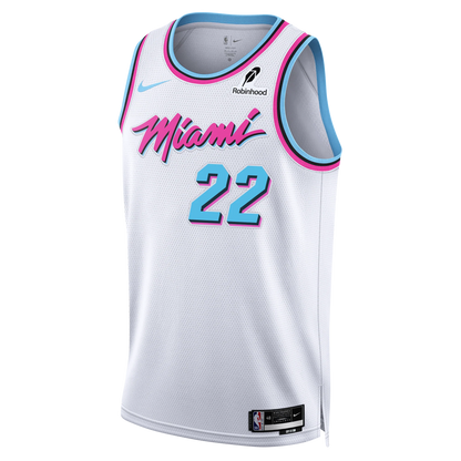 Miami Heat White Original Vice Jersey Andrew Wiggins #22