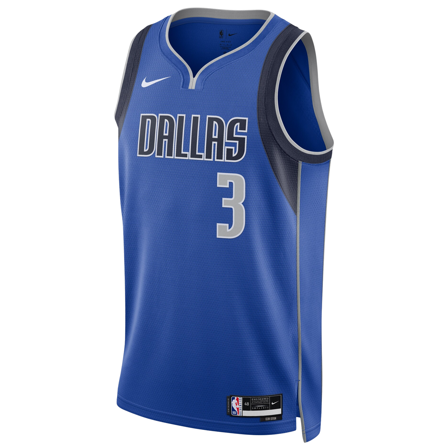 Dallas Mavericks Blue Icon Jersey Anthony Davis #3