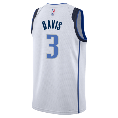 Dallas Mavericks White Association Jersey Anthony Davis #3