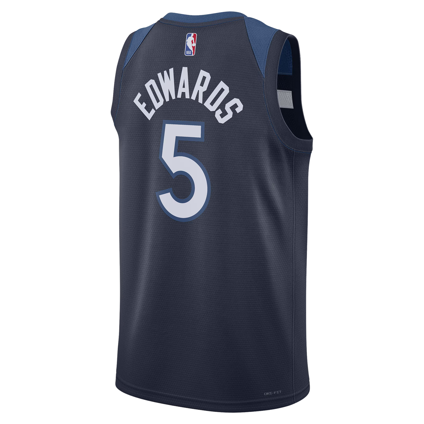 Minnesota Timberwolves Navy Icon Jersey Anthony Edwards #5