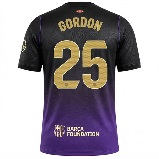FC Barcelona 26/27 Away Jersey Anthony Gordon #25