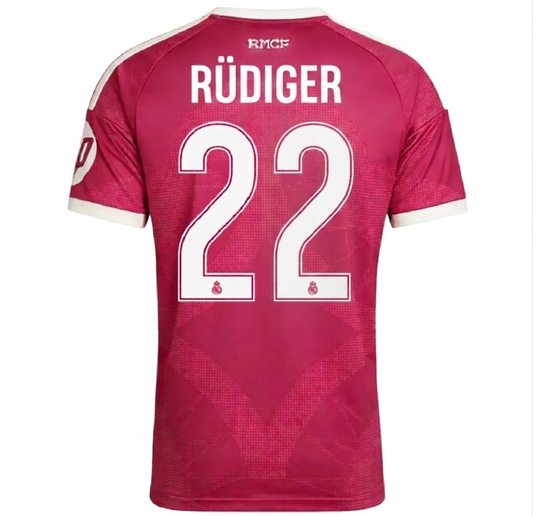 Real Madrid 26/27 Third Jersey Antonio Rüdiger #22