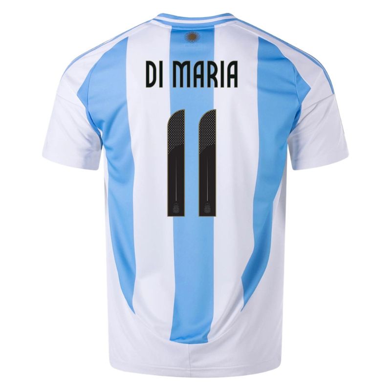 Argentina 2024 Home Jersey Di Maria #11 back