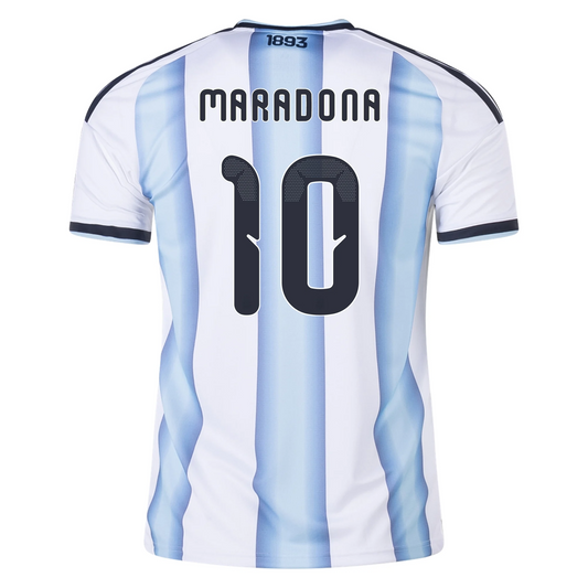 Argentina 2026 Home Jersey Diego Maradona #10
