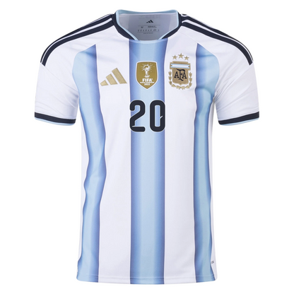 Argentina 2026 Home Jersey Alexis Mac Allister #20