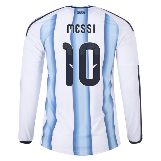 Argentina 2026 Home Long Sleeve Jersey Lionel Messi #10