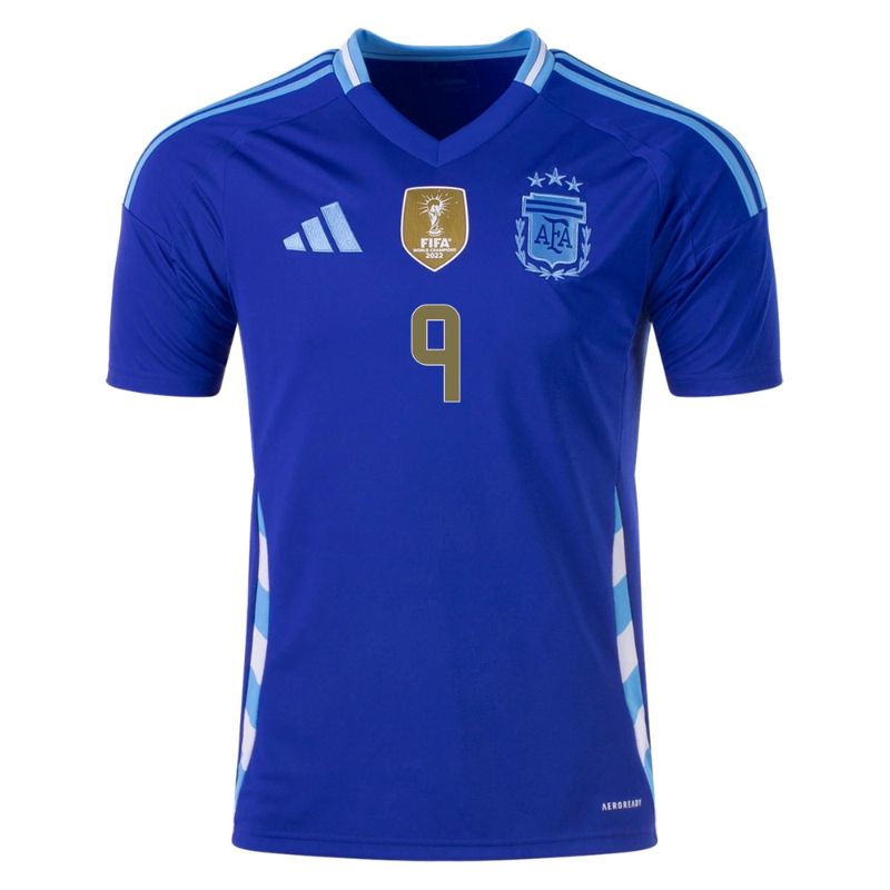 Argentina 2024 Away Jersey Julian Alvarez #9