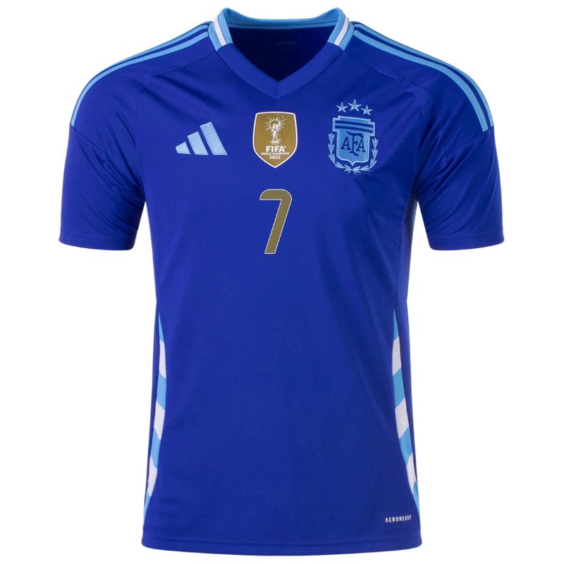 Argentina 2024 Away Jersey De Paul #7