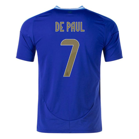 Argentina 2024 Away Jersey De Paul #7