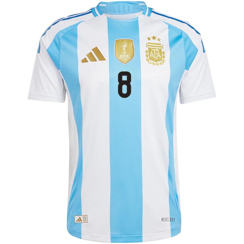 Enzo Fernandez Argentina 2024 Home Jersey Front