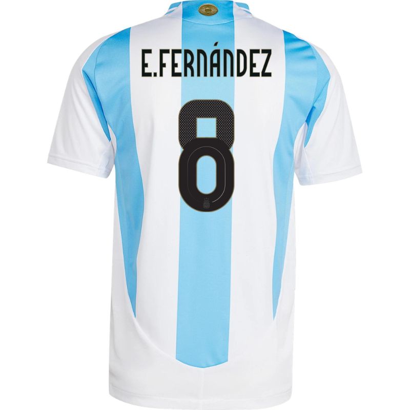 Enzo Fernandez Argentina 2024 Home Jersey Back