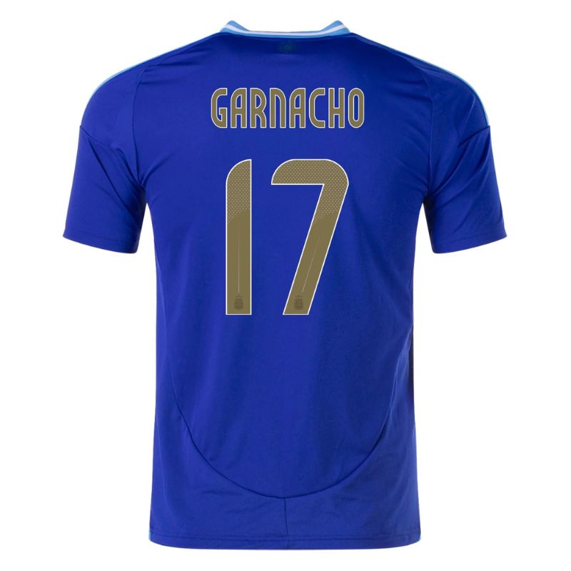 Argentina 2024 Away Jersey Garnacho #17