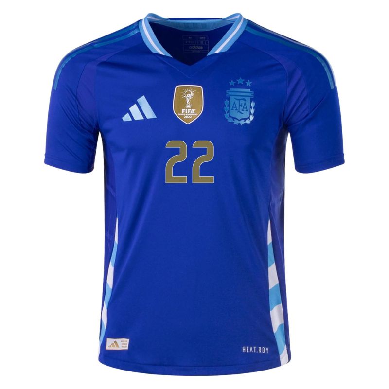 Argentina 2024 Away Jersey Lautaro Martinez #22