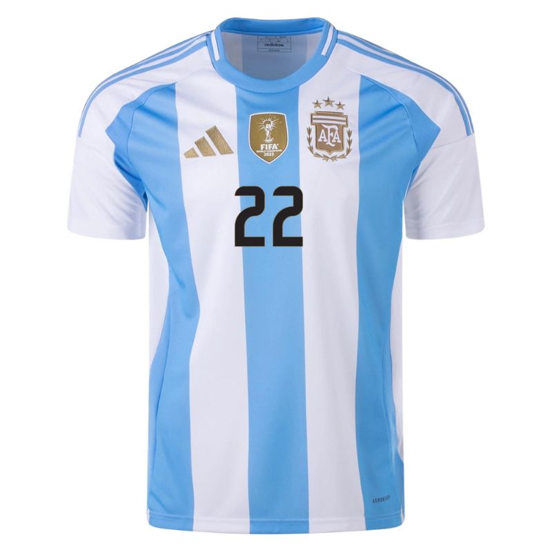 Argentina 2024 Home Jersey Lautaro Martinez #22