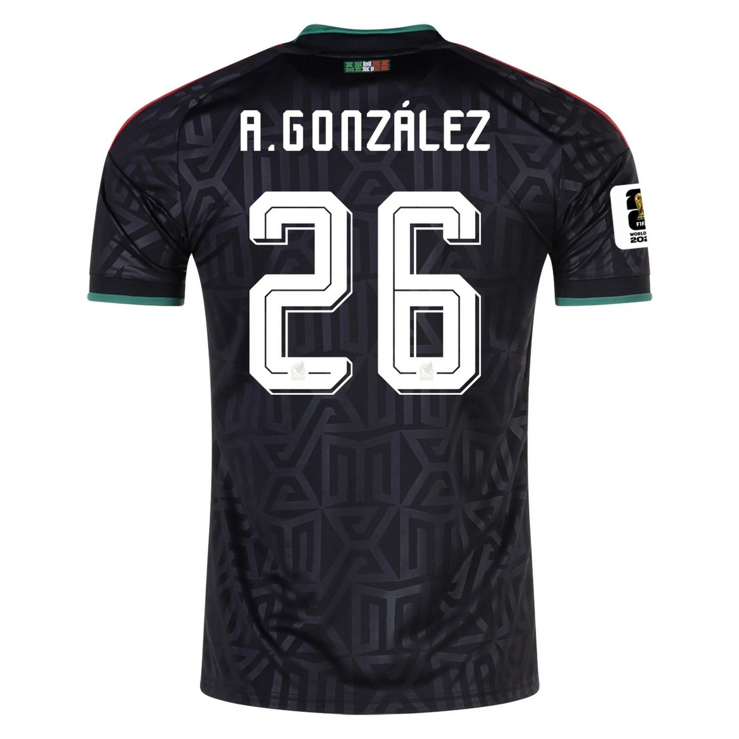 Mexico 2026 Third Jersey Armando González #26